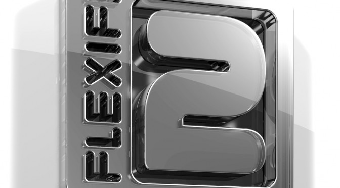 FlexiFi v2 3d rendered logo