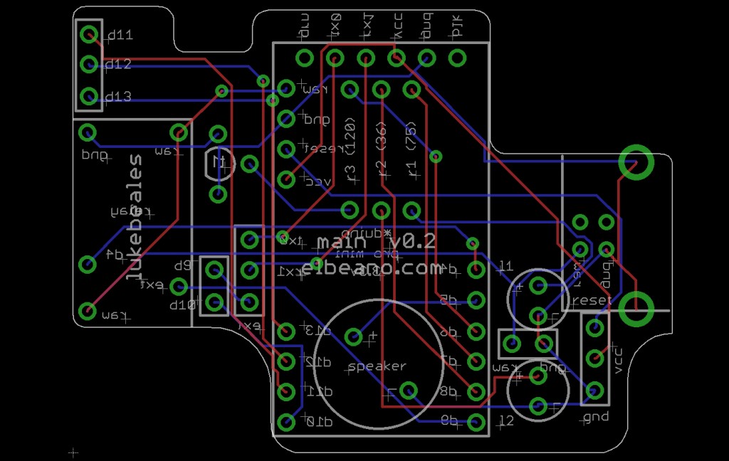 Elbeano Mainboard eagle circuit diagram