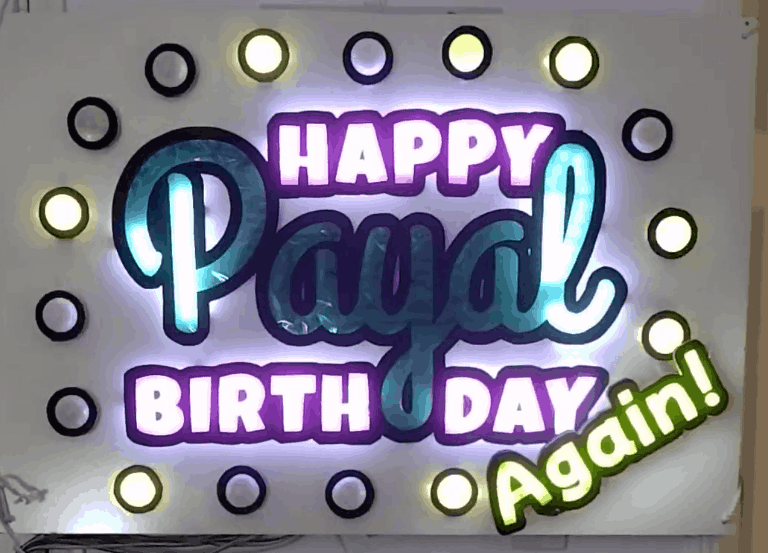 One of the new more impressive patterns.  Happy birthday again Payal!