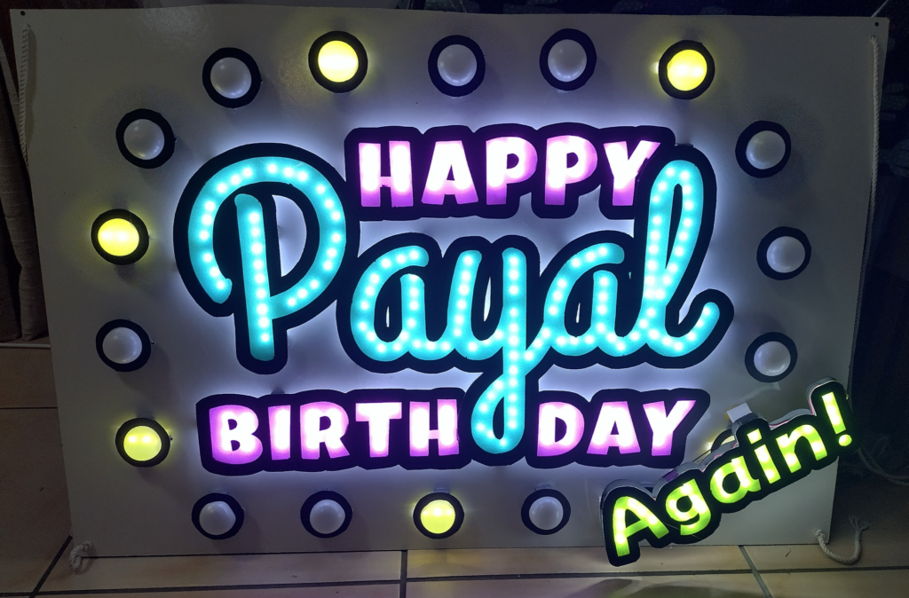 Happy Birthday Payal Again!