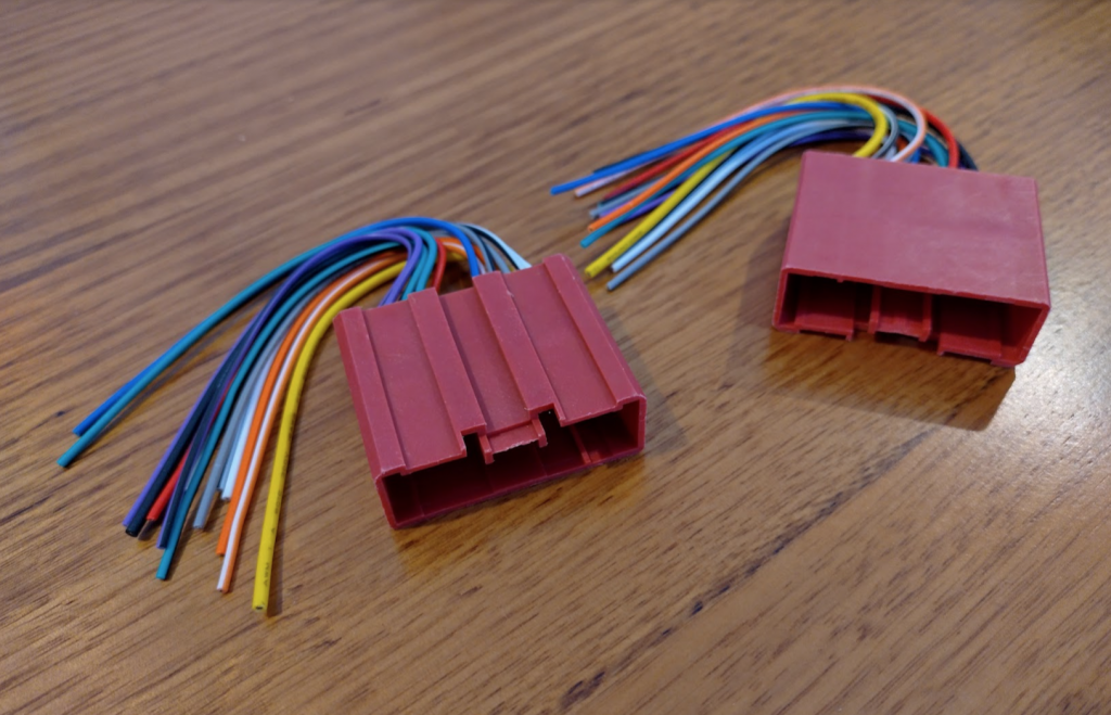 Two 70-7903 (clone) harnesses for the Mazda MX5 Miata