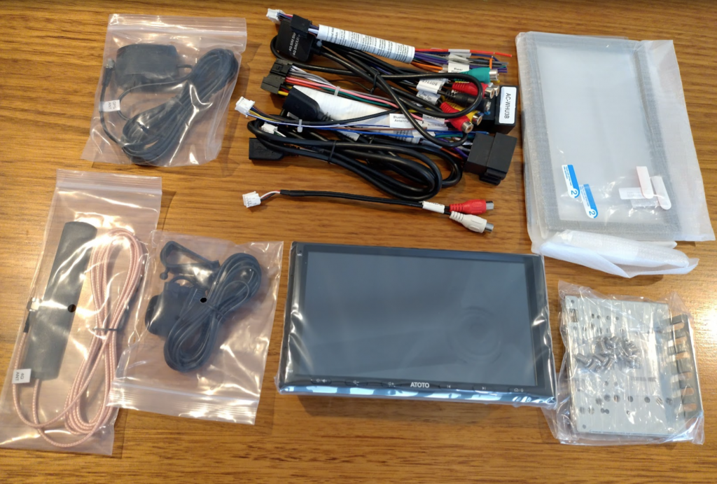 The Atoto A6EG2A7PLB (or A6PL) and all of it's contents